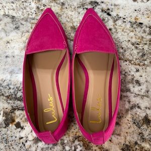 Lulus - Emmy Camel Suede Pointed Loafers